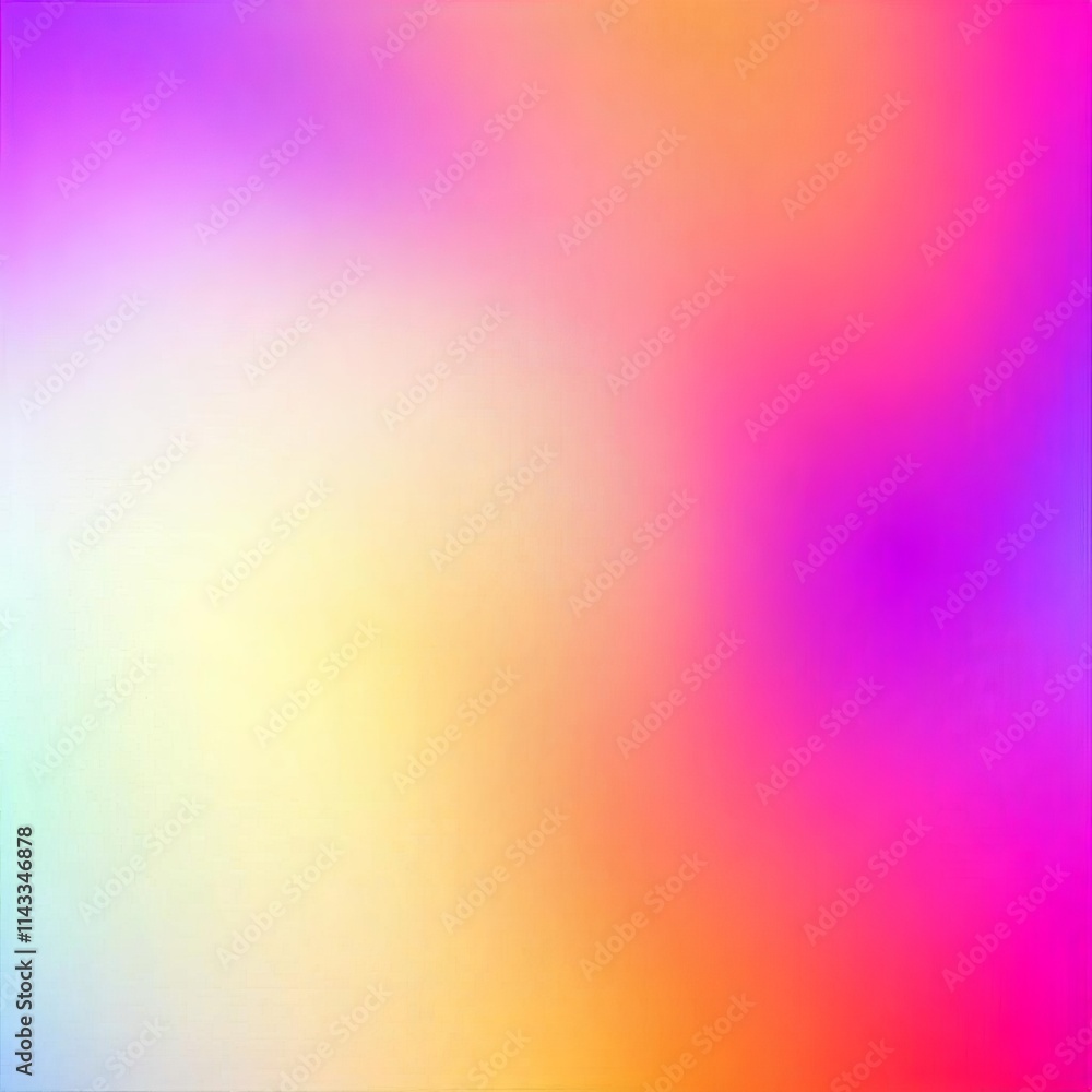 Poster vibrant gradient background displaying a spectrum of colors