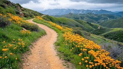 Majestic Mountain Wildflower Trail Hike
