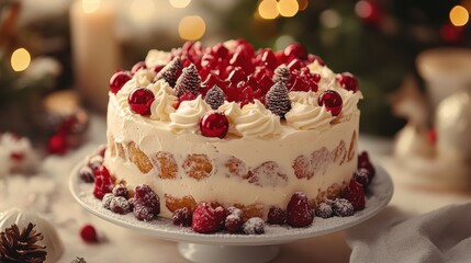 Christmas day Christmas cake
