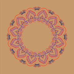 mandala design unique and smpil , golden coller mandala , and vactor design