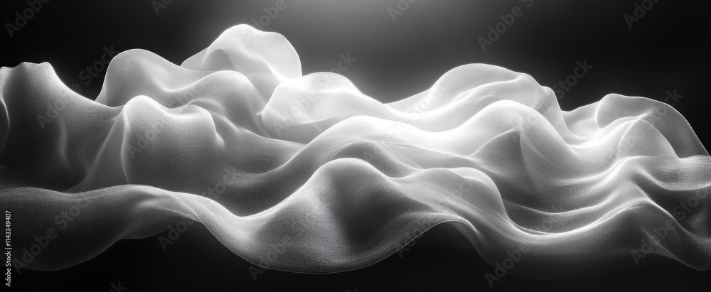 Poster black and white gradient abstract texture background with grainy noise for grunge design banner and 