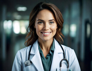 portrait of a female doctor