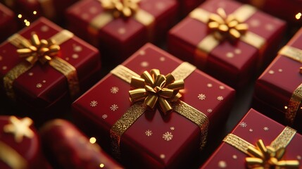 Christmas gifts celebration decoration surprise.