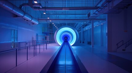 High-Speed Wind Tunnel: Simulates speeds greater than 200 mph, providing critical aerodynamics data for advanced engineering and testing in aerospace and automotive industries.
