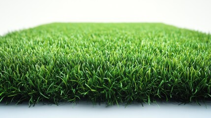 Lush green artificial turf grass texture.