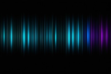 a black background with a blue and purple light