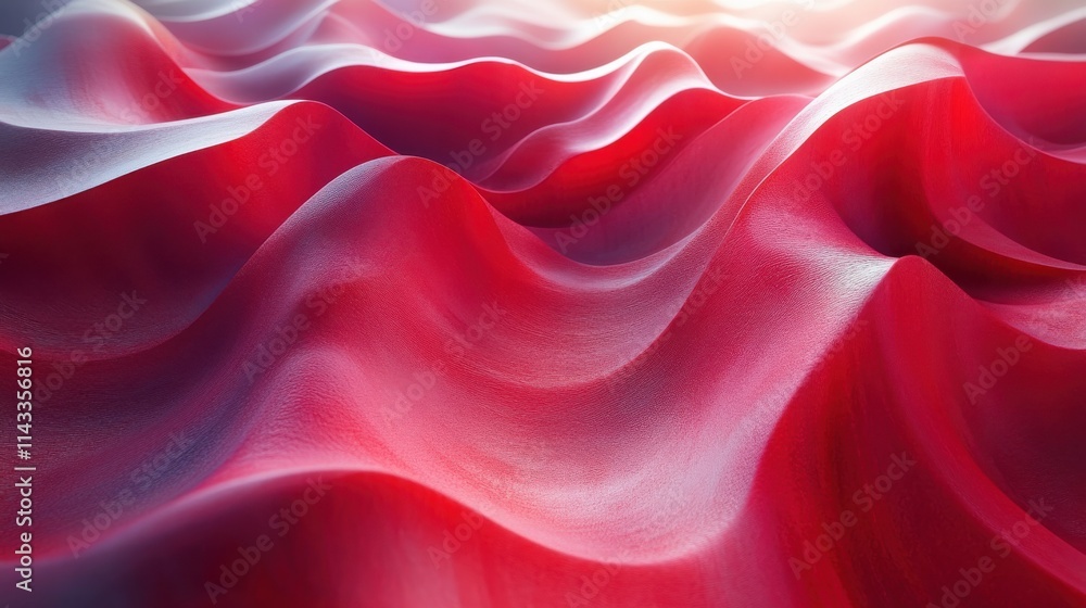 Poster abstract 3d render background design seamless looped animatio