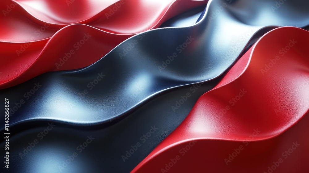Poster abstract 3d render background design seamless looped animatio