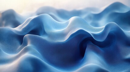 Obraz premium abstract 3d render blue background animation motion design seamless looped vide