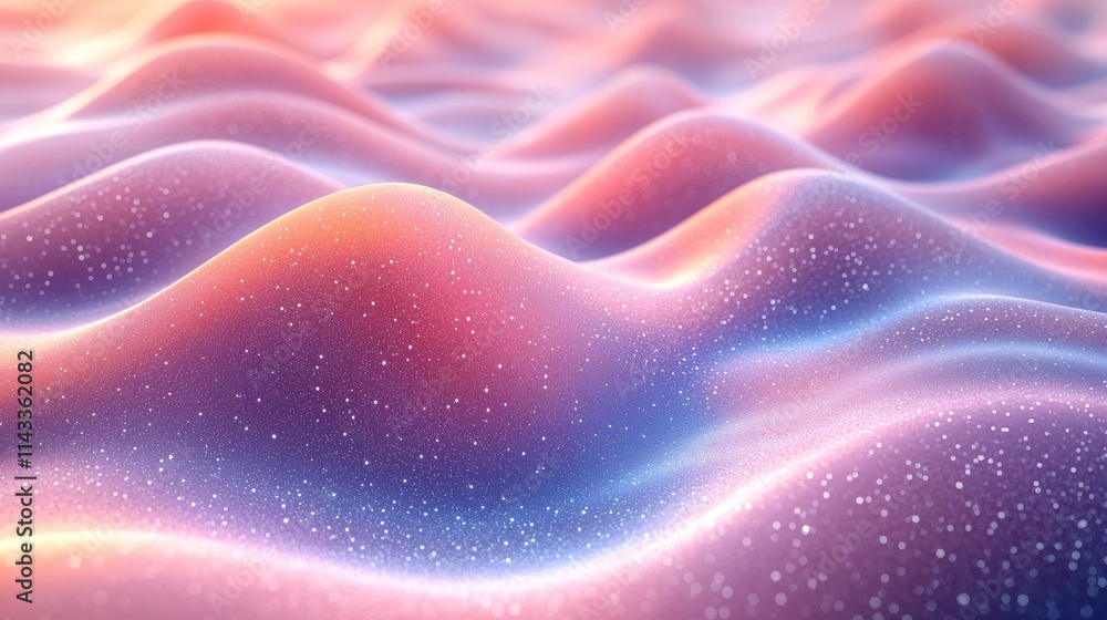 Poster abstract 3d render futuristic surface design modern technology backgroun