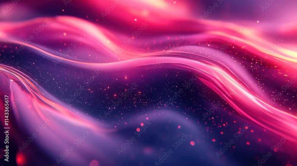 Poster abstract 3d render light background design seamless looped animatio