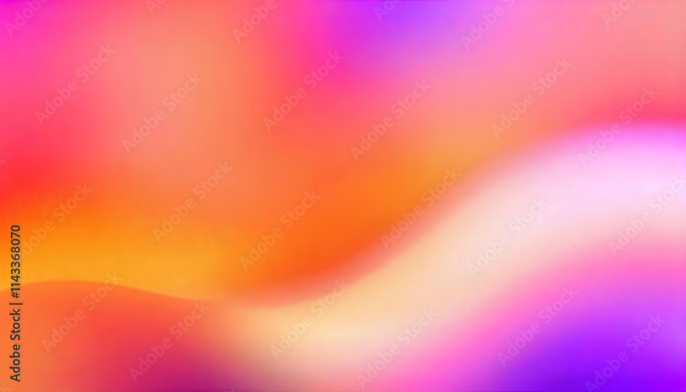 Poster vibrant gradient background displaying a smooth color transition