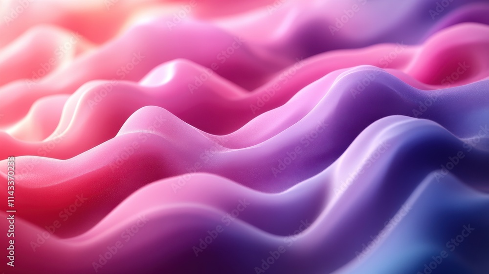 Poster abstract 3d render motion background design seamless looped animatio