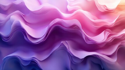 Obraz premium abstract 3d render motion design purple background seamless looped animatio