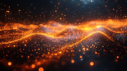 abstract 3d render network concept light background design animatio