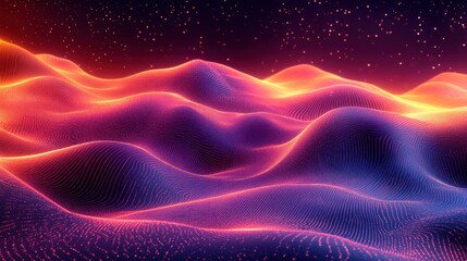 Obraz premium abstract background design modern pattern with distorted thin lines illustratio