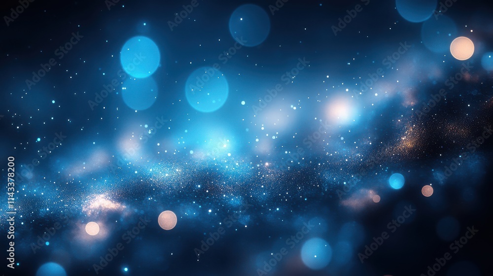 Poster abstract background design with circles seamless looped animatio