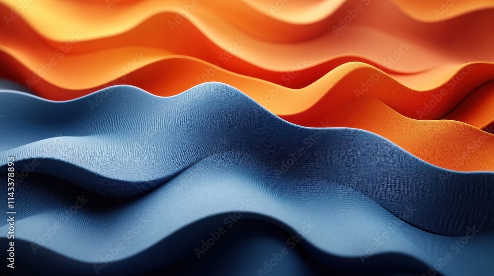 Poster abstract background design with striped shape seamless looped animatio