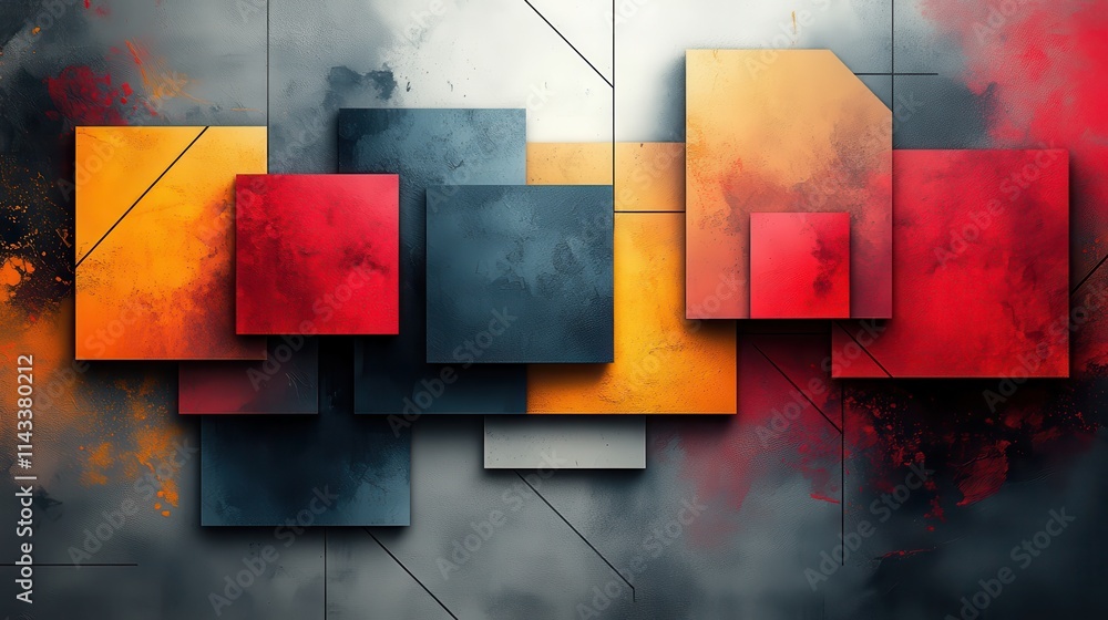 Poster abstract background texture modern pattern design illustratio