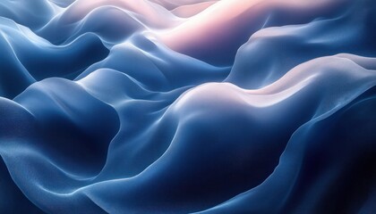 Obraz premium Vibrant Abstract Blue Background Fluid Art Design