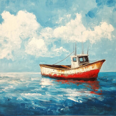 Fototapeta premium Fishing boat -