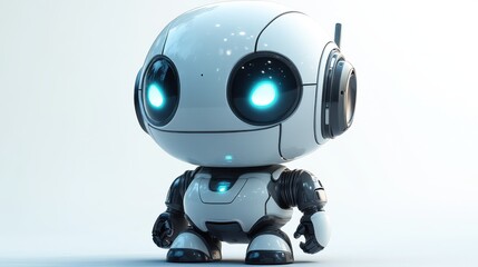 beautiful robot clipart isolated on white background robot