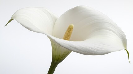 call lily close up stock image isolated on white background call lily