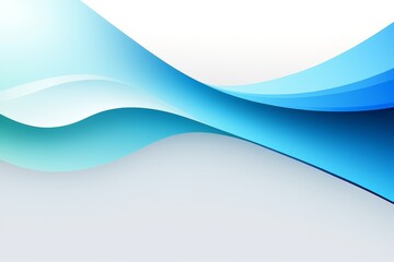 Obraz premium there is a blue and white wave background with a light gray background