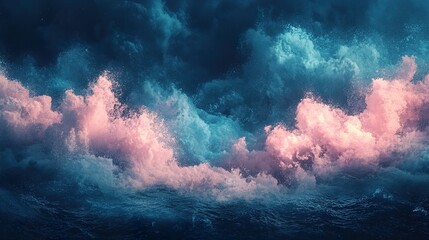 Ocean Waves: A Symphony of Color and Motion