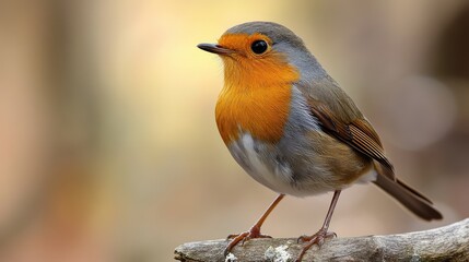 Fototapeta premium photo of robin isolated on white background robin