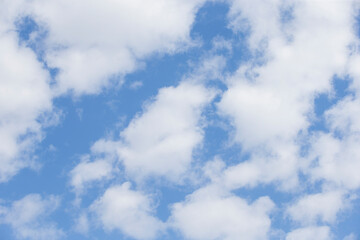 blue sky with clouds