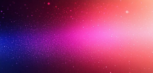 Obraz premium Vibrant Pink Purple Gradient Background Soft Bokeh Dreamy Abstract Design