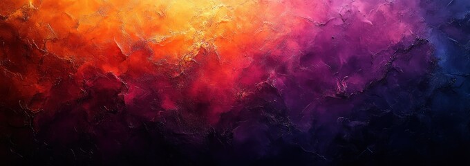 Smooth gradient background purple orange painterly soft lighting calming atmosphere texture design