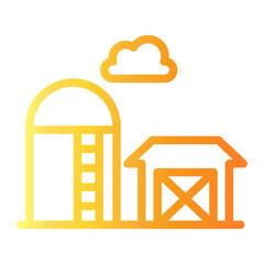 water Line Gradient Icon