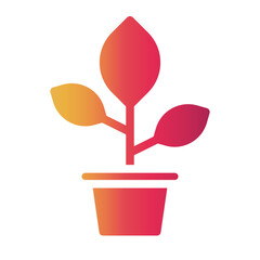 gardening Gradient icon
