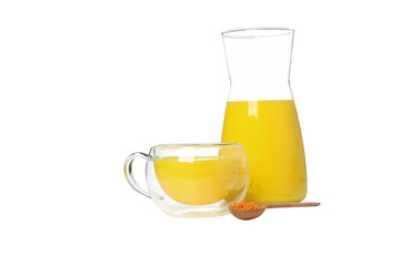 PNG, Moon milk, isolated on white background