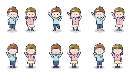 私服のこども 02