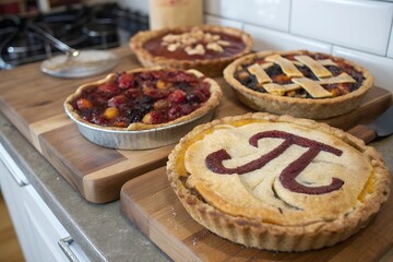 A playful pun: "constant number pi" meets "cherry pie"! Celebrate math and dessert with this clever twist, blending infinite precision with sweet, tangy perfection. 🥧
