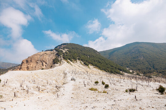 Papandayan mountains range 
