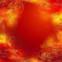 Frame Chinese New Year background with copy space