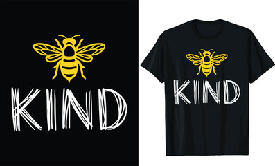 bee kind t shirt design