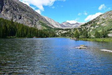 Blue Lakes Waterfalls in Breckenridge, Colorado