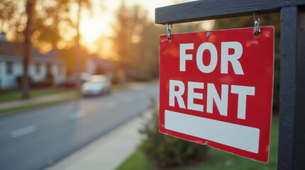for rent sign