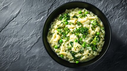 Creamy Broccoli and Pea Pasta Dish - Healthy and Flavorful Meal