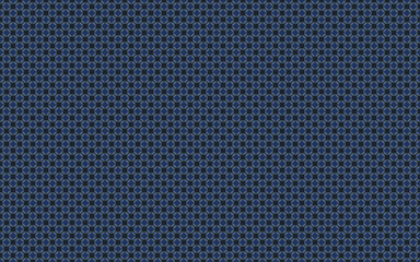 Seamless pattern with abstract geometric circle cut square and intersection in blue n dark blue on gray background. Vector illustration, for masculine shirt lady dress textile decoration wallpaper