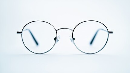 Elegant Round Metal Frame Glasses - A Modern Accessory