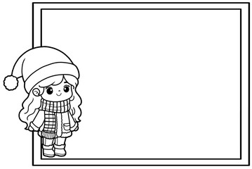 Christmas Coloring Text Box