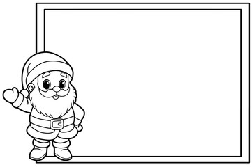 Christmas Coloring Text Box