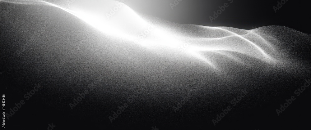 Poster dark gradient abstract background with glowing texture light and grainy effect for modern design