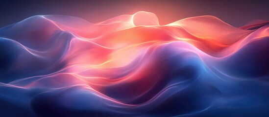 Fototapeta premium Gradient Abstract Background Vibrant Blue Pink Dark Purple Magenta Noise Texture Design